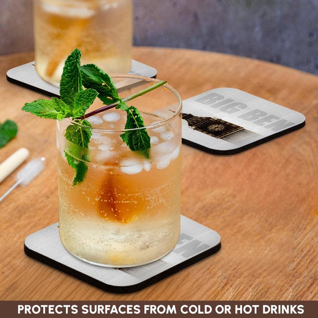 3dRose - Wholesale Coasters - 3dRose, Big Ben Landmark, Coaster9