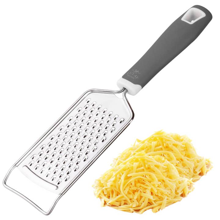 Zulay Kitchen - Wholesale Rasp - Platte, draagbare kaasrasp van roestvrij staal12