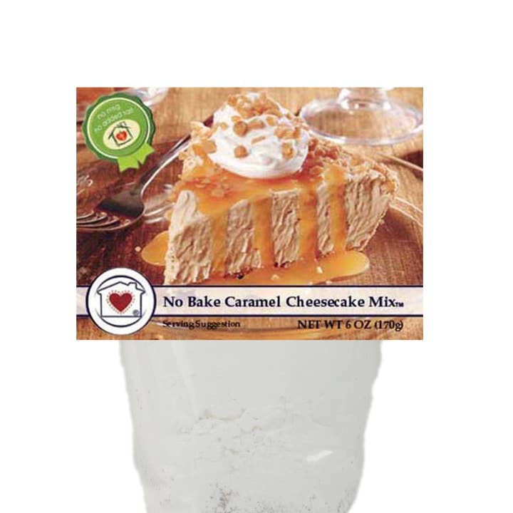 Country Home Creations - Wholesale Cake Mix - No Bake Caramel Cheesecake Mix1