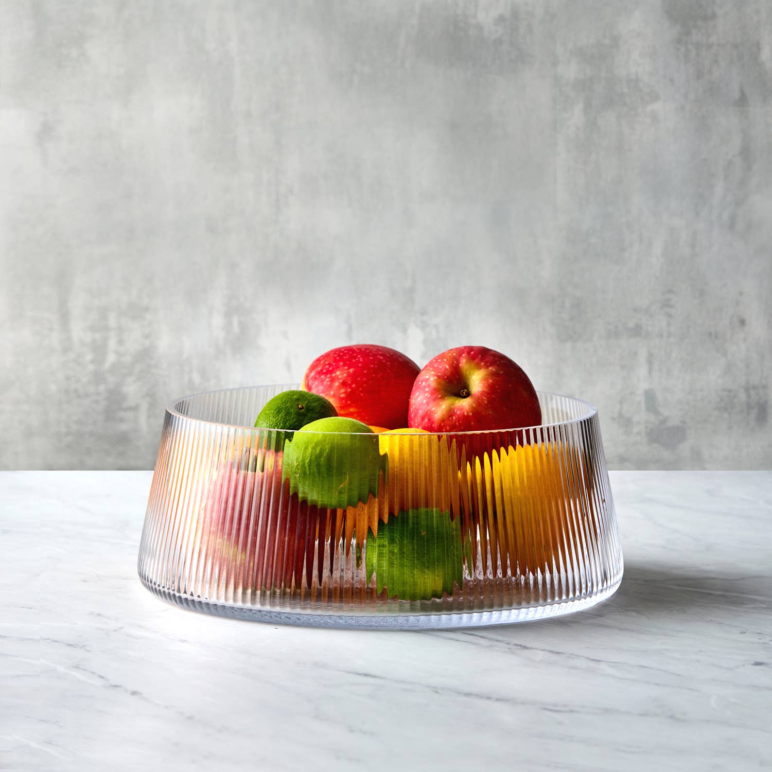 The DRH Collection BV - Vente Bol de service - Saladier Empire en verre transparent - Bol à fruits5