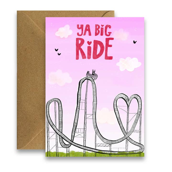 Ya Big Ride - Roligt Irländskt Kort för wholesale av By Claire Schorman