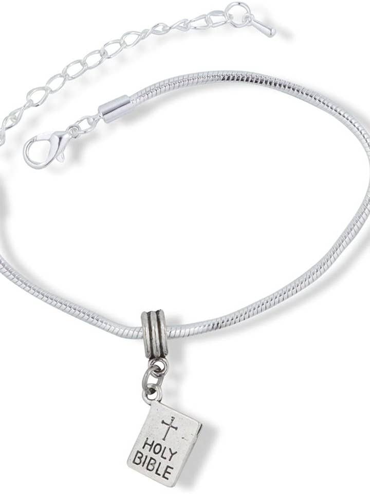 Pulseira com pingente de corrente de cobra da Bíblia Sagrada Emerald por atacado de Dave The Bunny