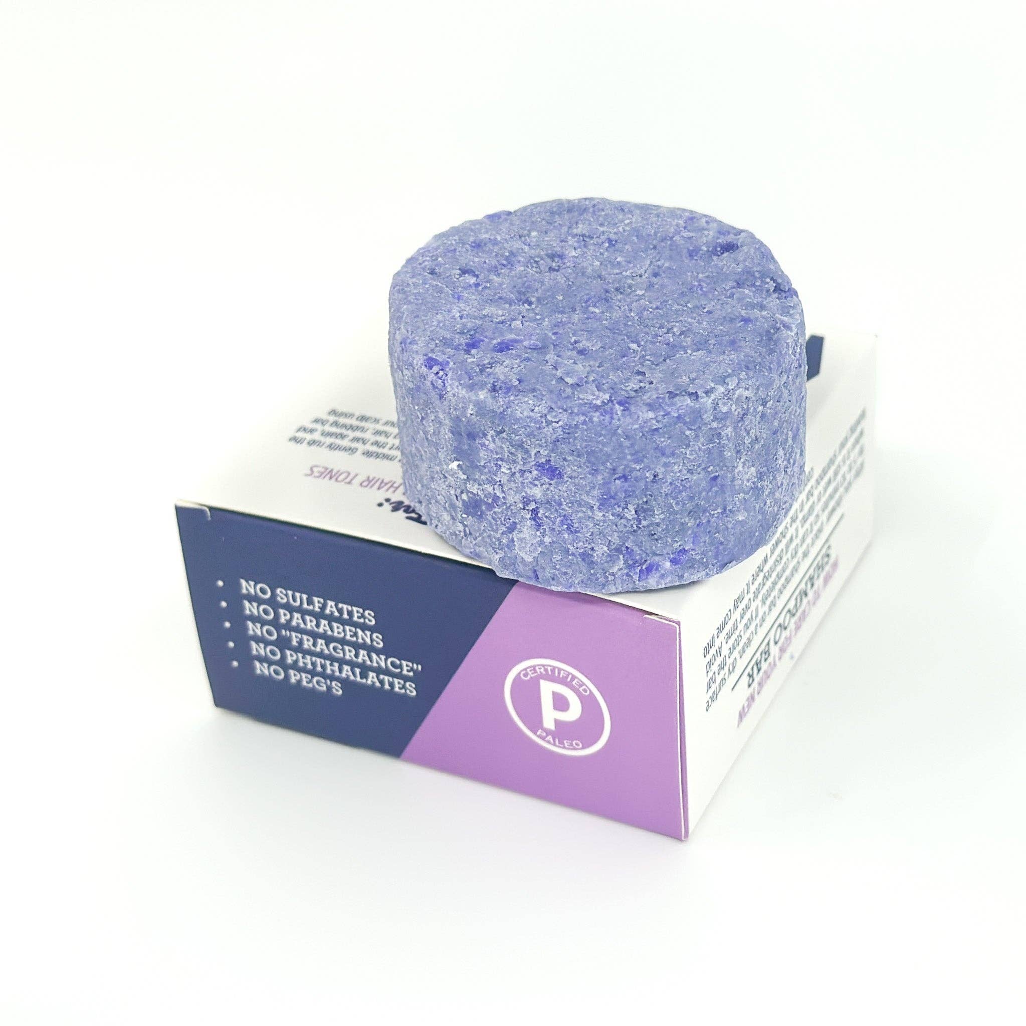FATCO – wholesale Shampoo puck/solid shampoo – Purple Shampoo Bar4