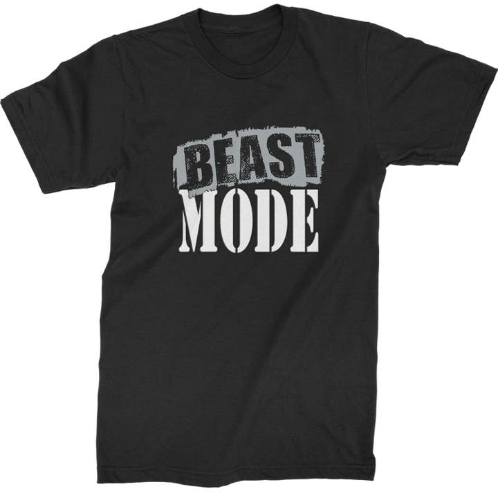 Beast Mode Training Gym Workout Mens T-shirt for wholesale by Expression Tees