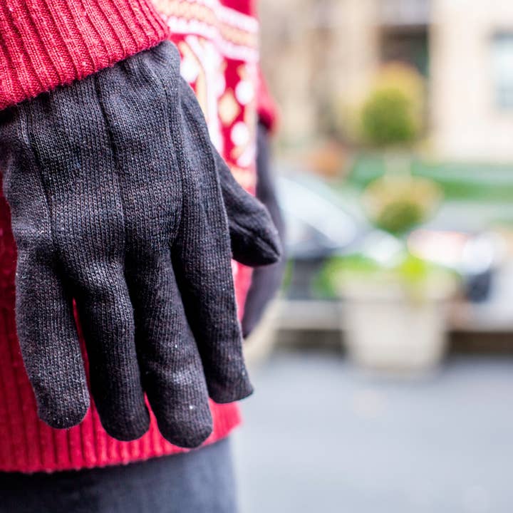 G & F Products - Wholesale Gloves - Unisex - Heavy Weight 9OZ. Brown Jersey Work Gloves, 12 pairs10