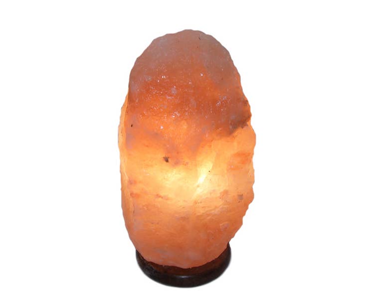 Crystal Magick Wholesale Ltd – wholesale Salt lamp – Salt Lamp on Wooden Base 9-12kg
