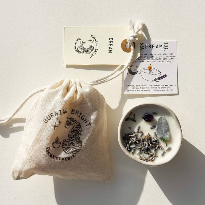 Dream Candle for wholesale by Burning Bright