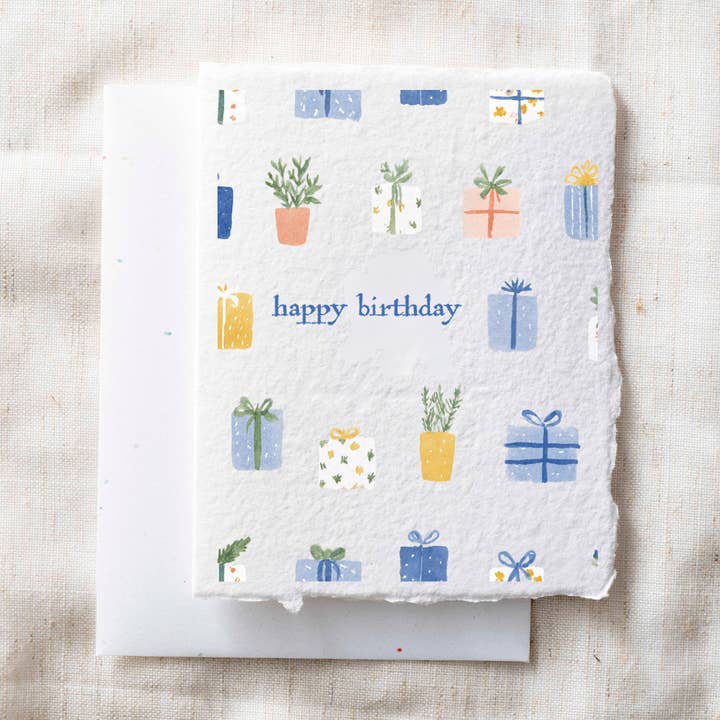 Happy Birthday Presents | Birthday Celebration Greeting for wholesale by Paper Baristas