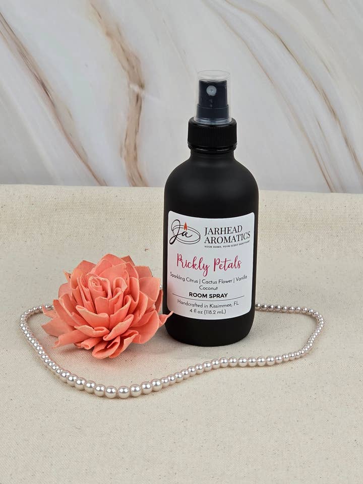 Prickly Petals - Room Spray - She Shed Collection for wholesale by Jarhead Aromatics LLC