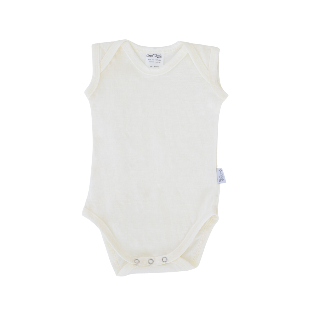 Sweet Cheeks Merino - Vente Body (sans pieds) – bébé - Body débardeur6