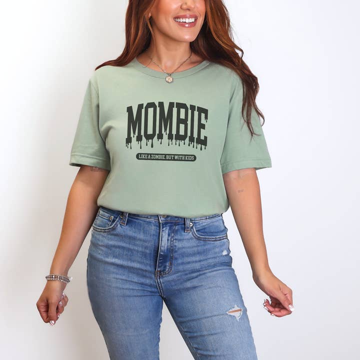 Trendznmore - Modern Graphic Apparel - Wholesale T-Shirt (Graphic) - Women's - Mombie Halloween Graphic T-Shirt9