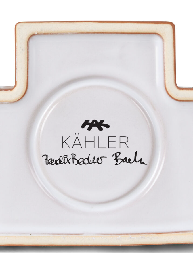 Danish Design Collective - Wholesale Christmas Decoration - Kähler - Gingerbread - Ceramic Tealight Holder - Large House3