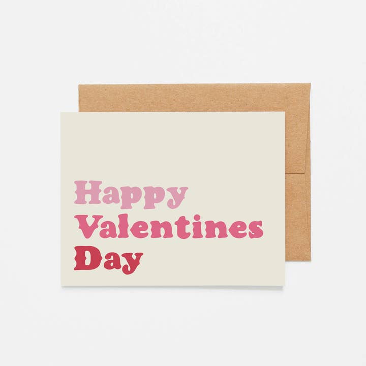 Happy Valentine's Day Card voor wholesale door Lucky Penny Goods