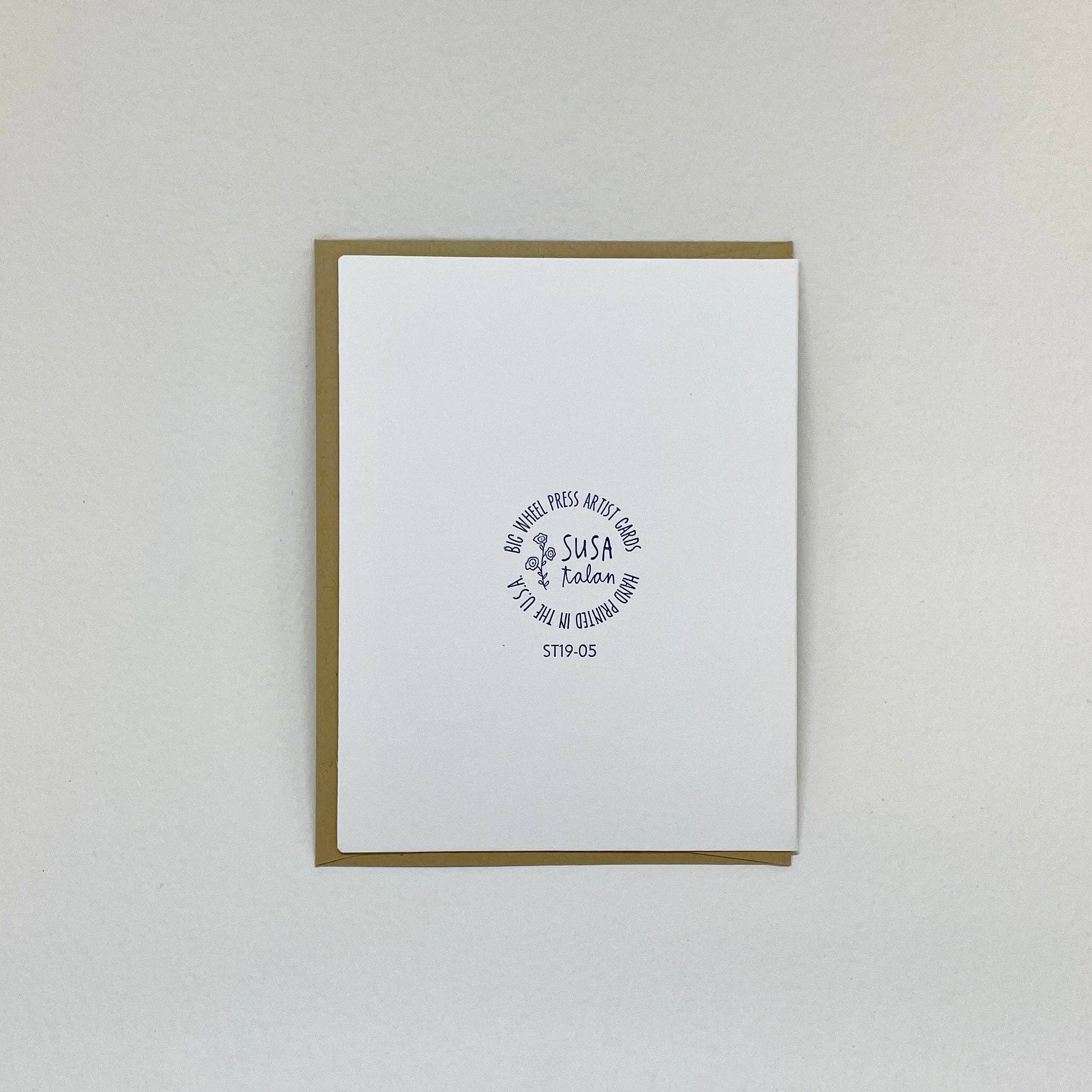 Big Wheel Press - Wholesale Encouragement Card - Courage (Foil Highlights)1