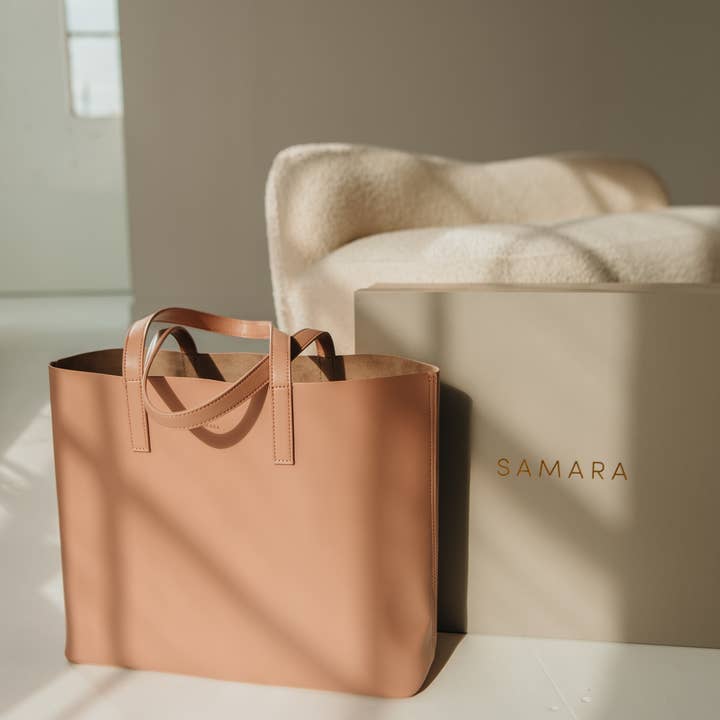 Samara Bags - Wholesale Tote Bag - Women's - The Apple Leather Tote8