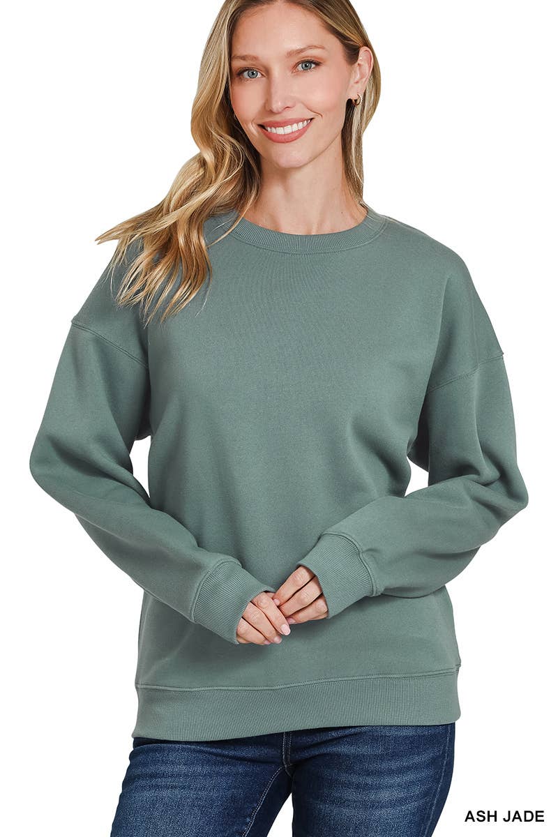 42POPS – wholesale Sweatshirt – Women's – ",.._ Fleece Round Neck Sweatshirts0