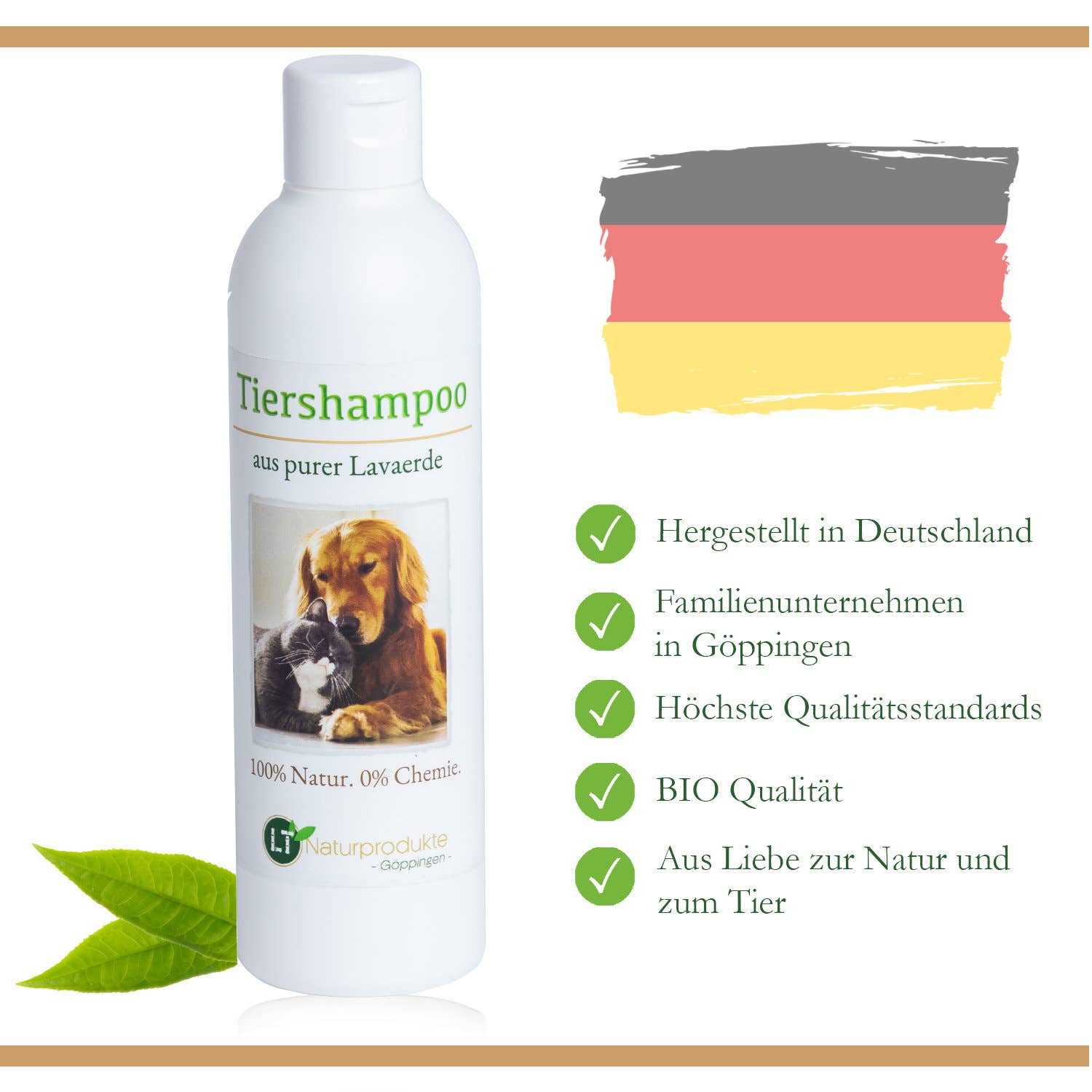 LT-Naturprodukte - Venta al por mayor Champú - Perros - Champú orgánico para mascotas, sin químicos ni jabón, hipoalergénico4