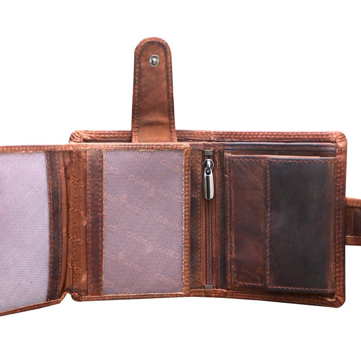 Greenwood - Wholesale Wallet - Unisex - Josy Wallet Women RFID Protection Small Wallet Leather Men18