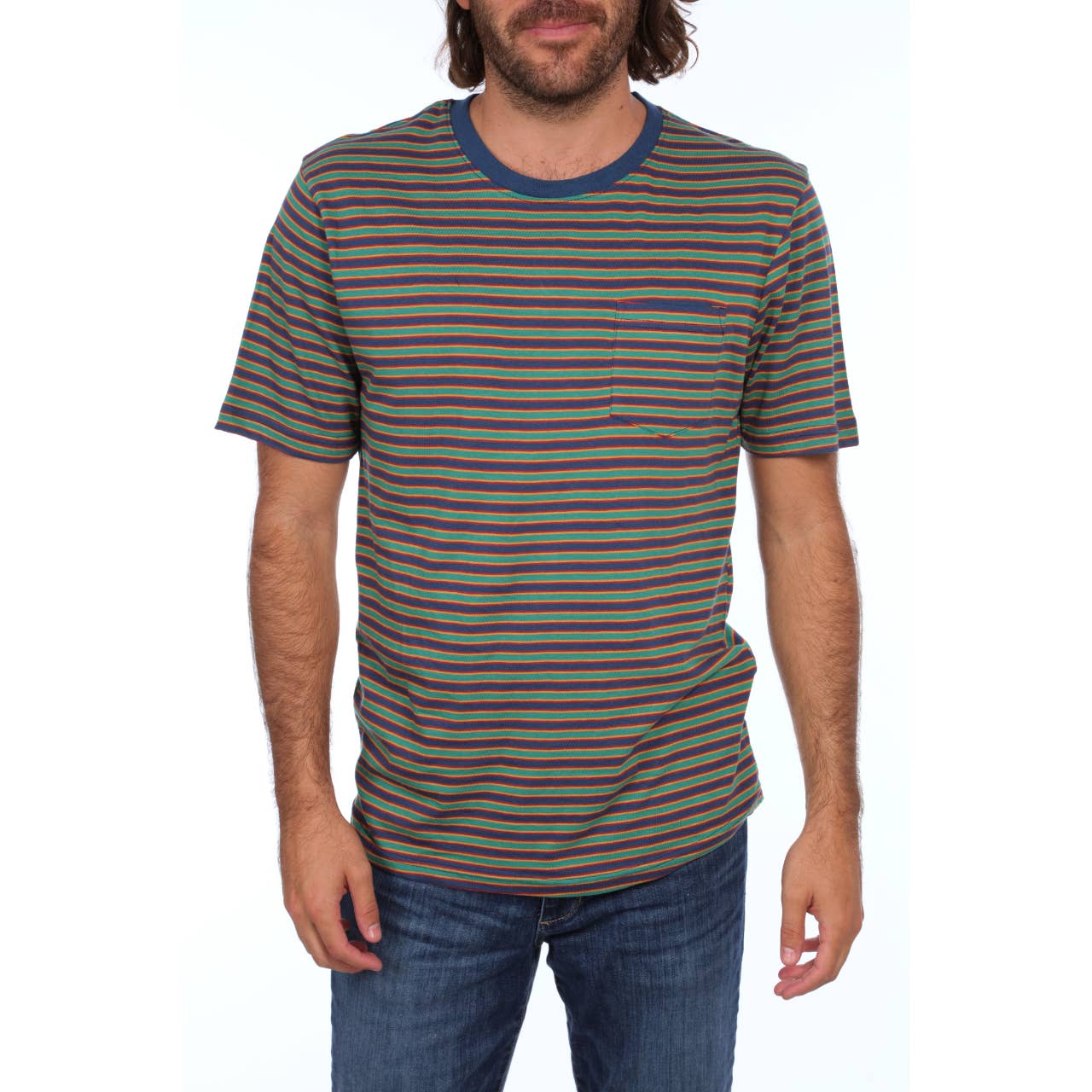 PX - Wholesale T-Shirt - Men's - Dawson Striped Tee1