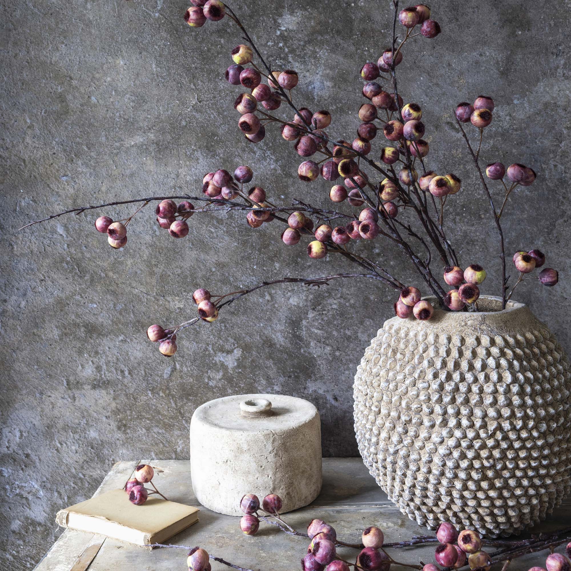 Abigail Ahern – wholesale Artificial flowers – ARTIFICIAL BERRY HAWTHORN, PINK0