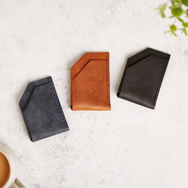 Simple Leather Wallet for wholesale by Parkin & Lewis