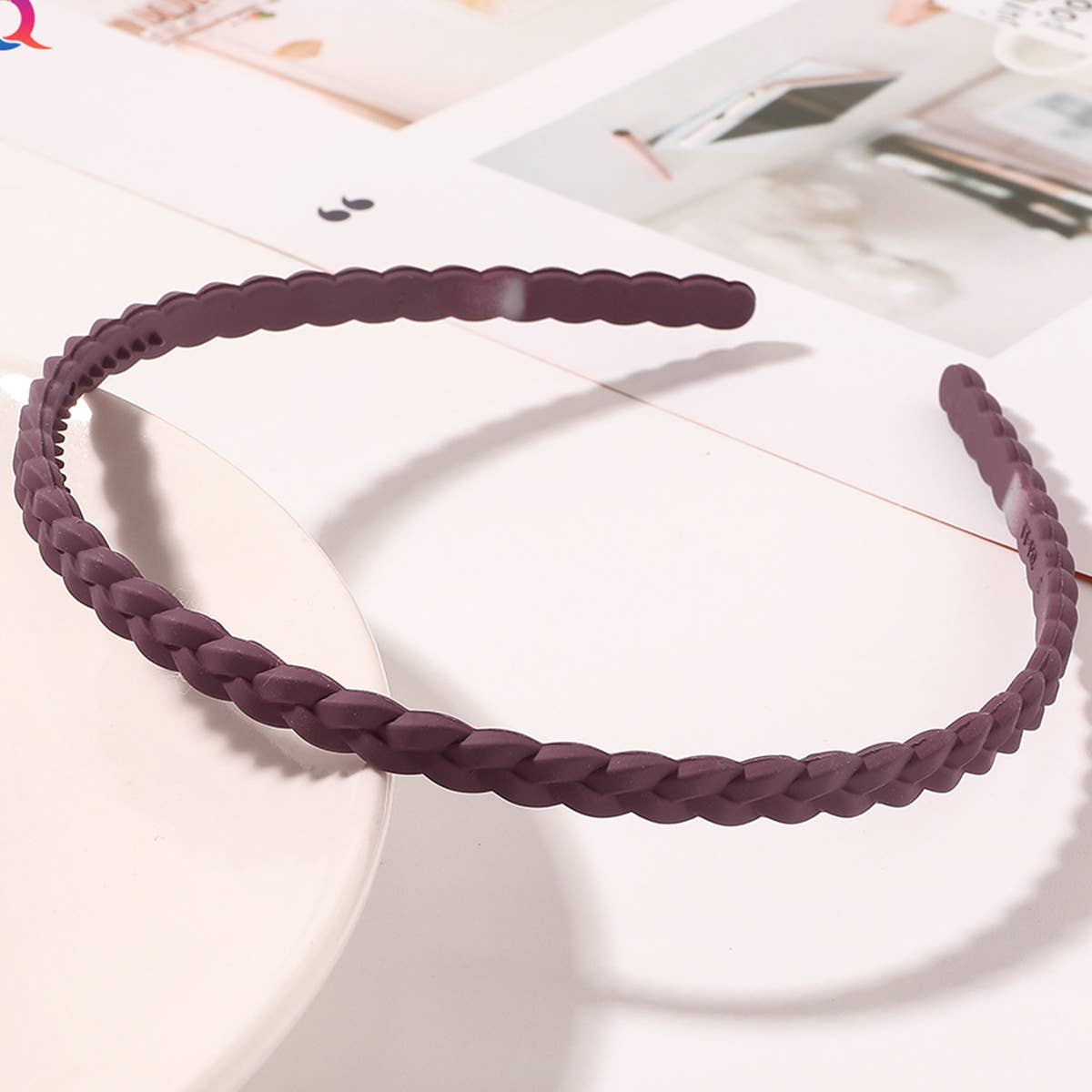 ACCITY - Wholesale Fashion Headband - Women's - BRAIDED DESIGN HEADBAND_CWAHA02166