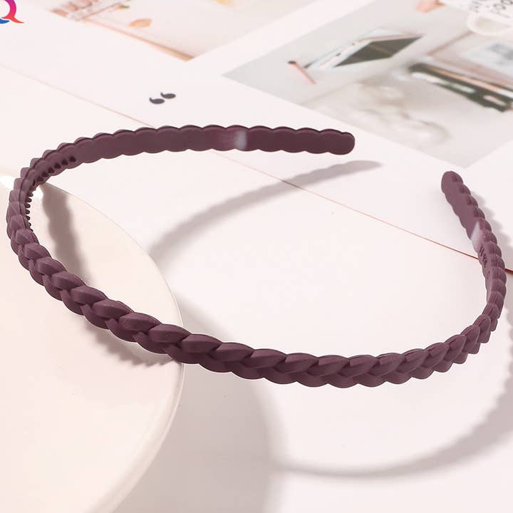 ACCITY - Wholesale Fashion Headband - Women's - BRAIDED DESIGN HEADBAND_CWAHA02166