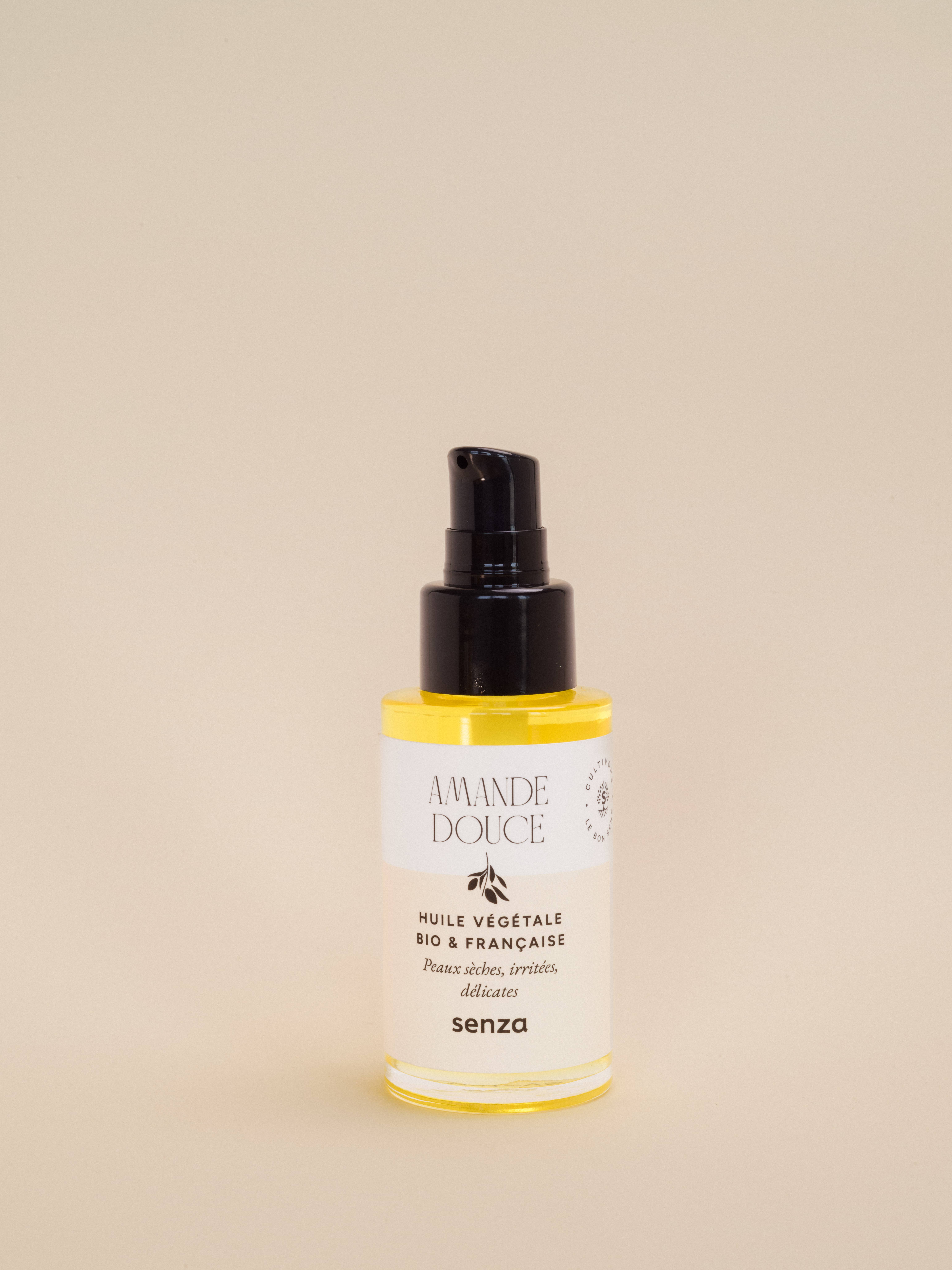 Senza - Wholesale Facial Oil - Organic & French Sweet Almond Oil - 50ml