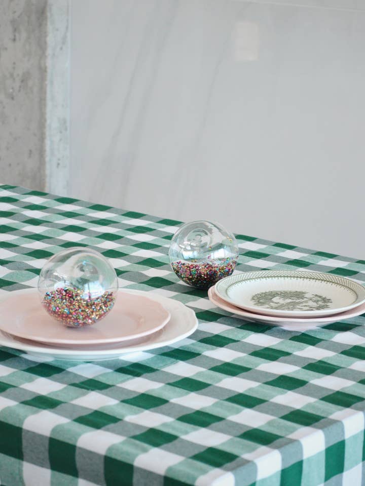 MANTEL ALGODÓN MAXI VERDE para venta al por mayor de Huca Home