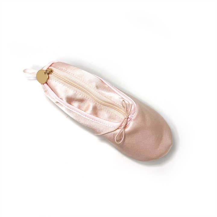 Super Perfect! - Wholesale Pencil case/pouch - Ballet Slipper Pencil Case – Light Pink Gift Idea1