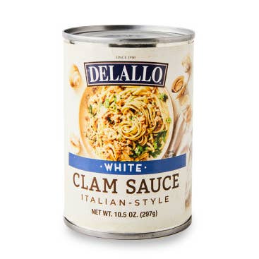 Sauce aux palourdes blanches pour la vente par Delallo