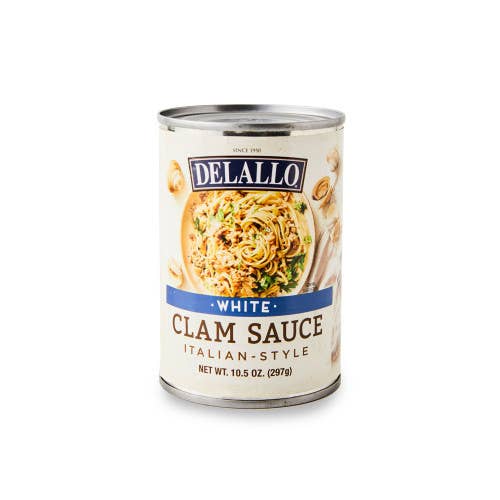 Delallo - Wholesale Pasta Sauce - DeLallo White Clam Sauce 10.5oz