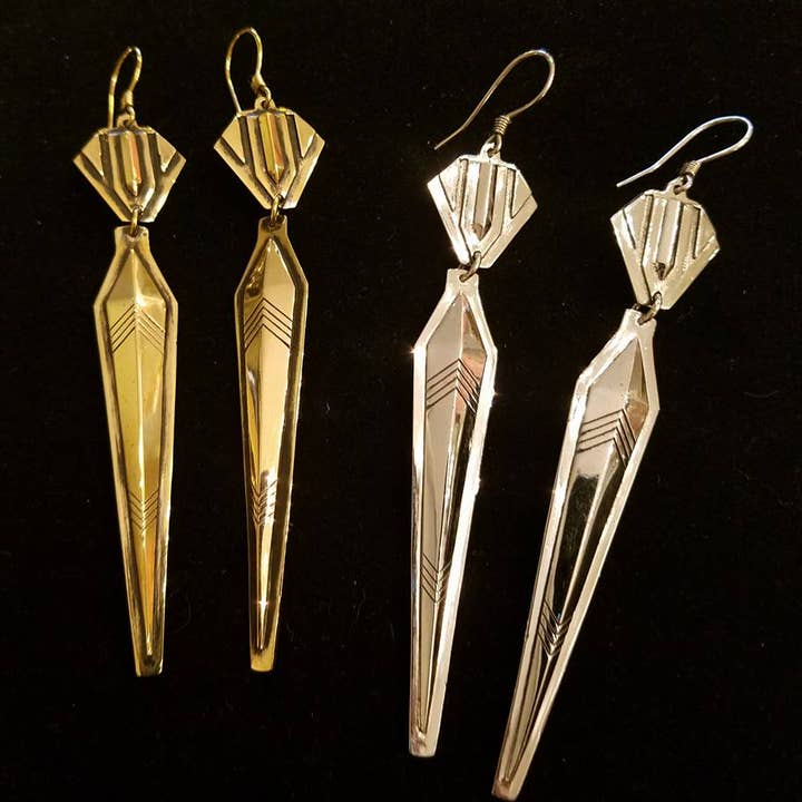 Jan Hilmer + Sparrow - Venta al por mayor Pendientes colgantes - pendientes deco spire3