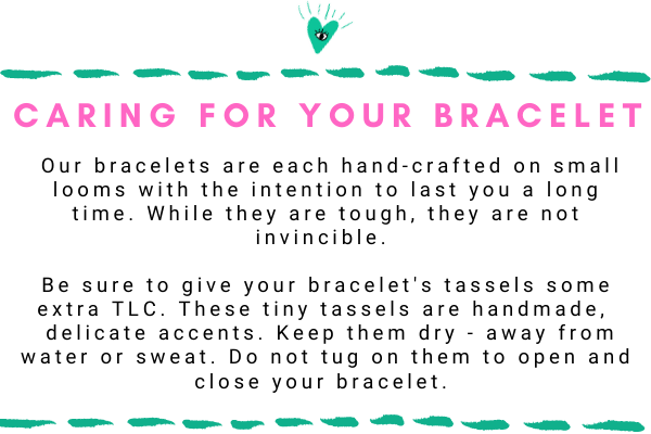 HART - Wholesale Beaded Bracelet - White & Gold MAMA Bracelet9