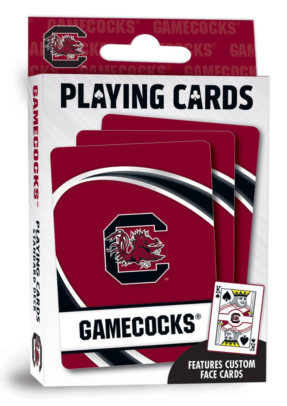 Masterpieces Puzzles - Wholesale Playing Cards - South Carolina Gamecocks Playing Cards0