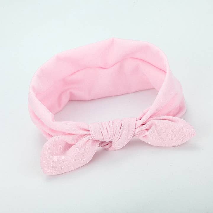 Ekartini - Wholesale Fashion headband – women's - Solid Color Fabric Bow Headband7