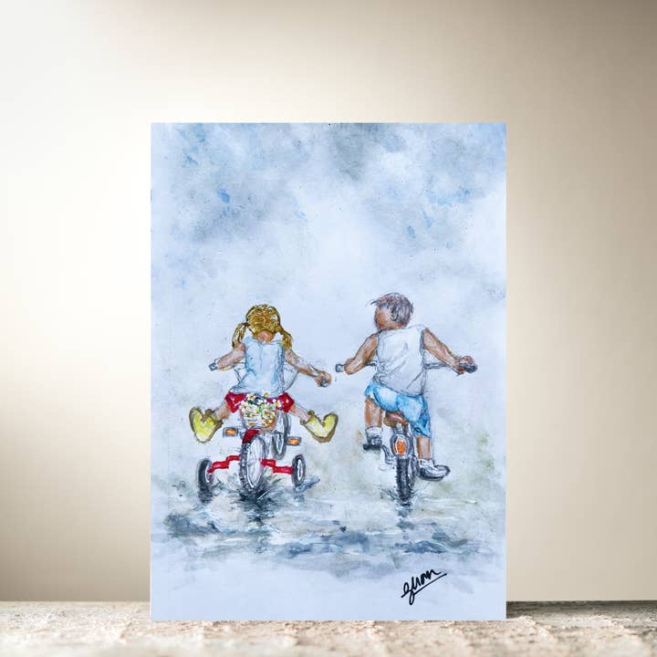 Friends Card by Guan for wholesale by HomeLess Made