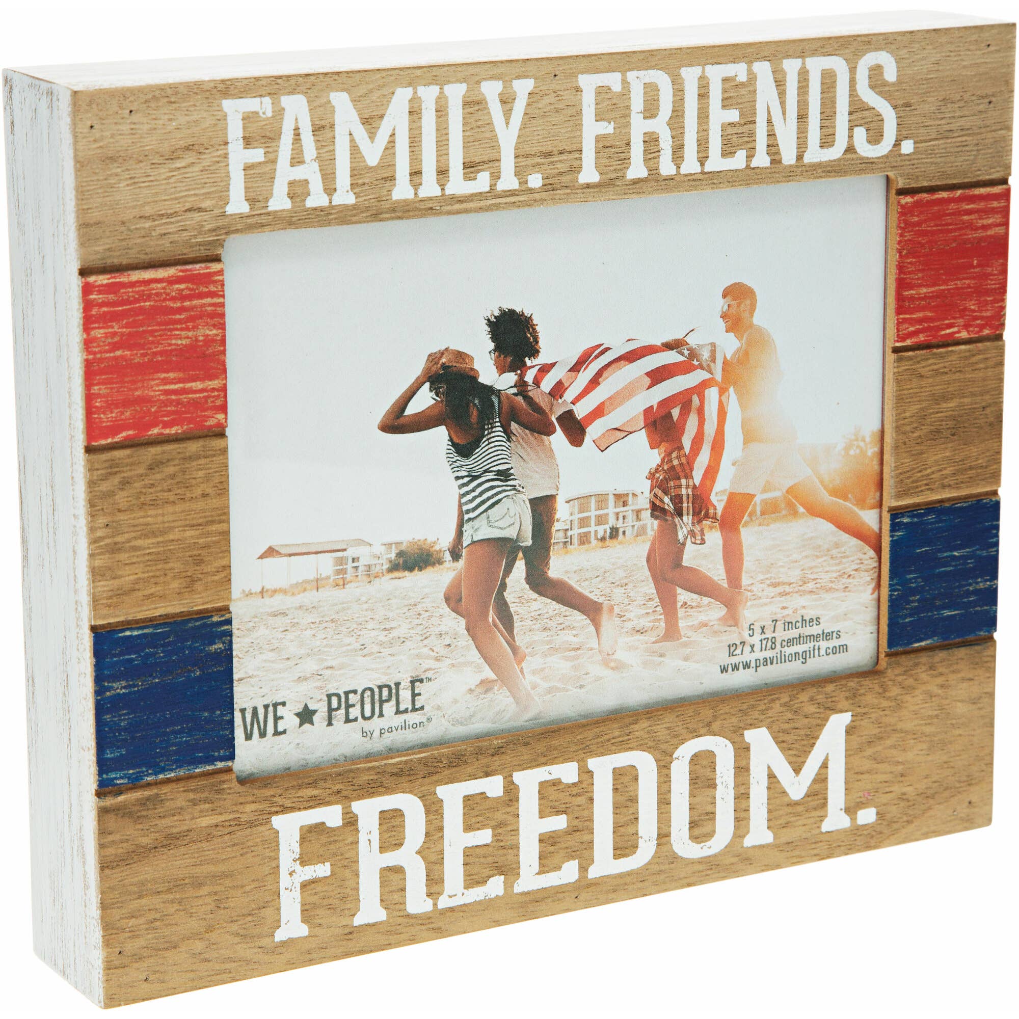 Pavilion - Wholesale Picture Frame - USA People - 9" x 7.25" Frame (Holds 5" x 7" photo)0