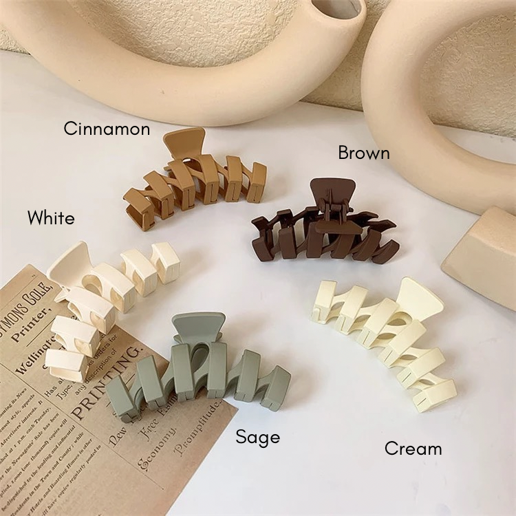 Kitten Claws Clips – wholesale Hair clip – Women’s – Matte WAVE Claw Clip XLarge7