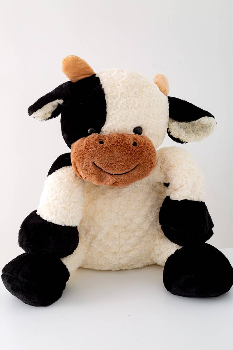 Kids Charm Online - Wholesale Stuffed/Plush Toy - Kids & Baby - PLUSHY COW IS AVAILABLE IN 3 SIZES. 2024A3