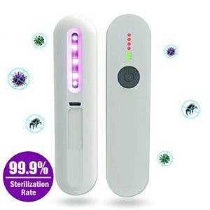 PhunkeeTree - Wholesale Portable Charger - White Mini UV Sanitizing Wand2