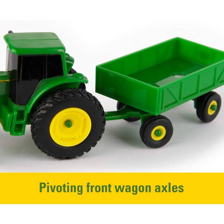 TOMY - Wholesale Toy Car/Truck - Kids - TOMY John Deere Tractor - Monster Treads Lightning Wheels
