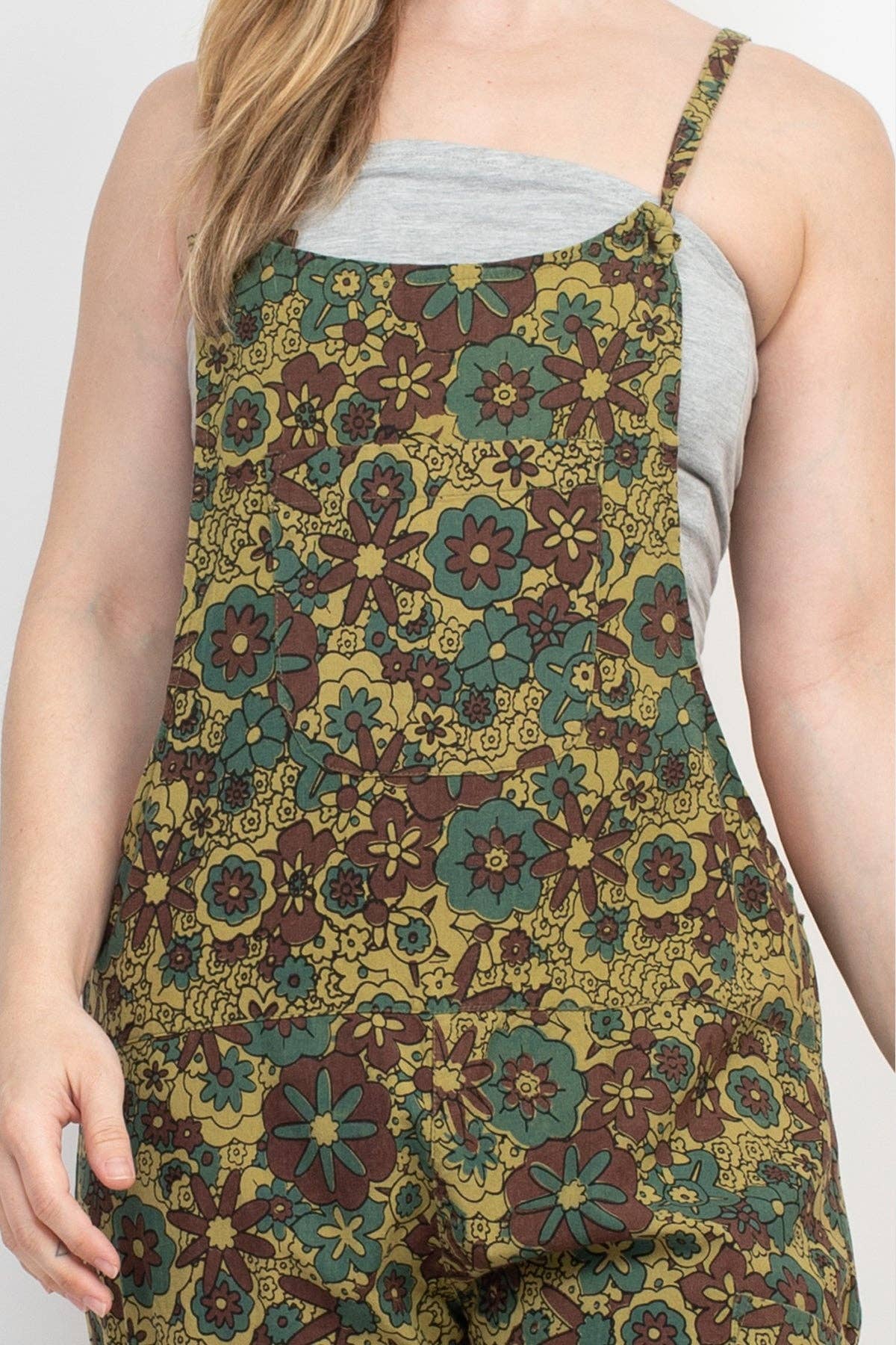 Lakhays Collection Inc. – Großhandel Overall – Damen – Flower Power Overalls in Übergröße10