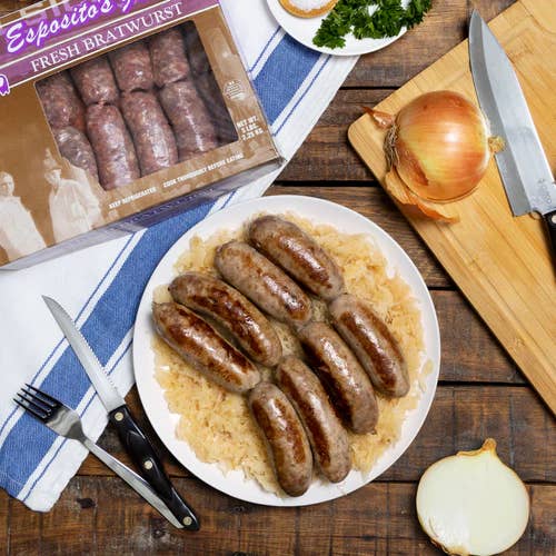Esposito's Sausage - Wholesale Sausage - 5lb Bratwurst