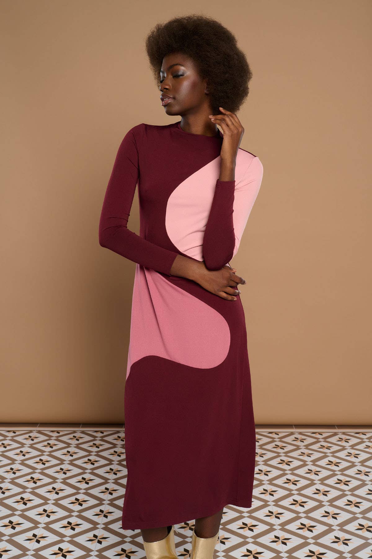 Garnet NINETTA DRESS for wholesale on Faire2