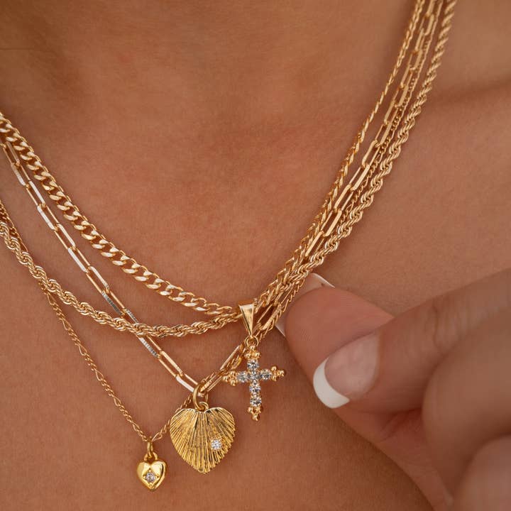 VIE EN BLEU - Wholesale Pendant/Charm Necklace - Jenna necklace
