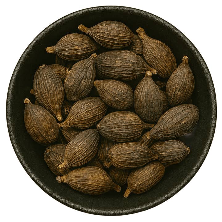 LA Herb - Wholesale Herbs - Black Cardamom Whole (Amomum Tsaoko)1