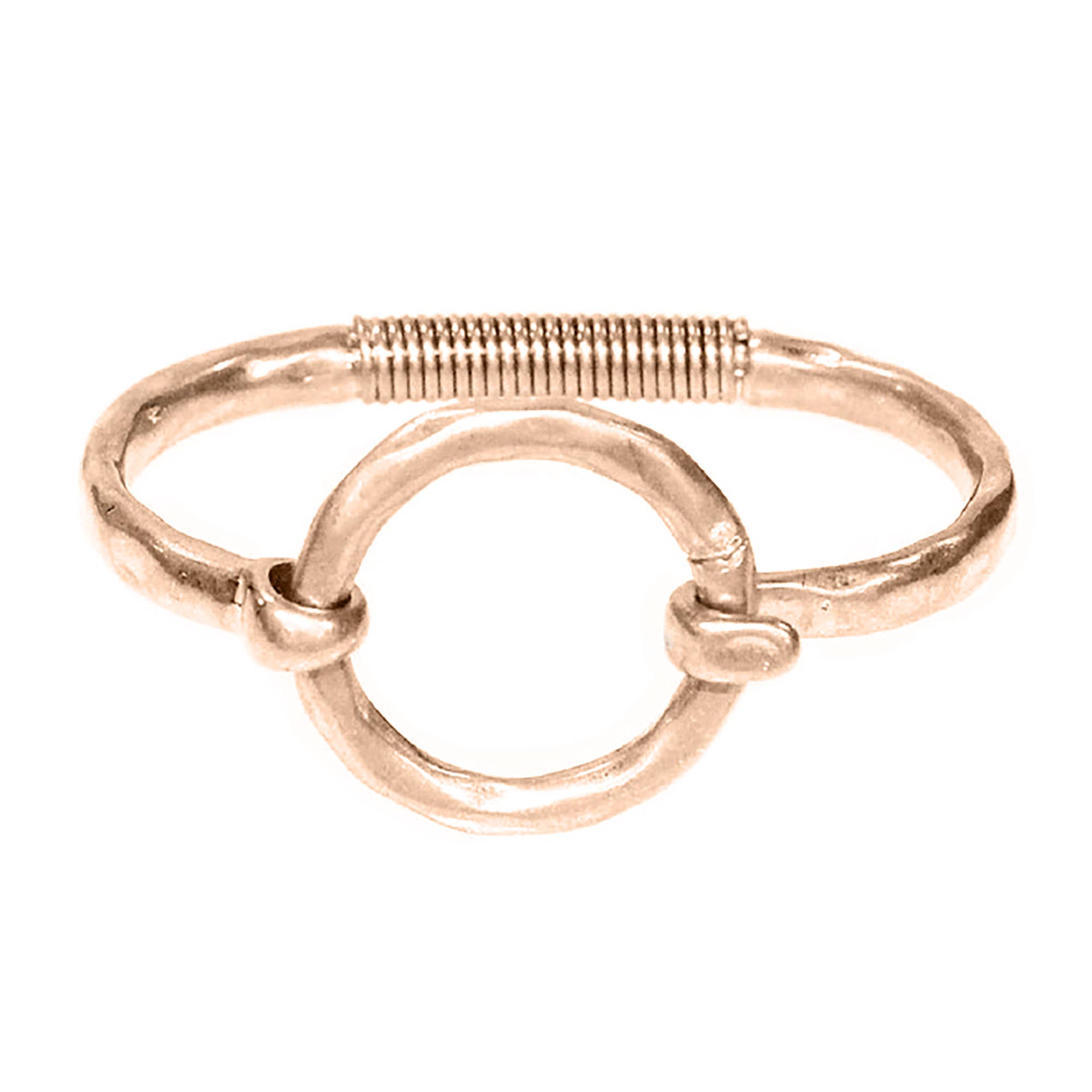 NY Jewelry House – wholesale Bangle bracelet – Hammered Circle Hinge Bracelet3