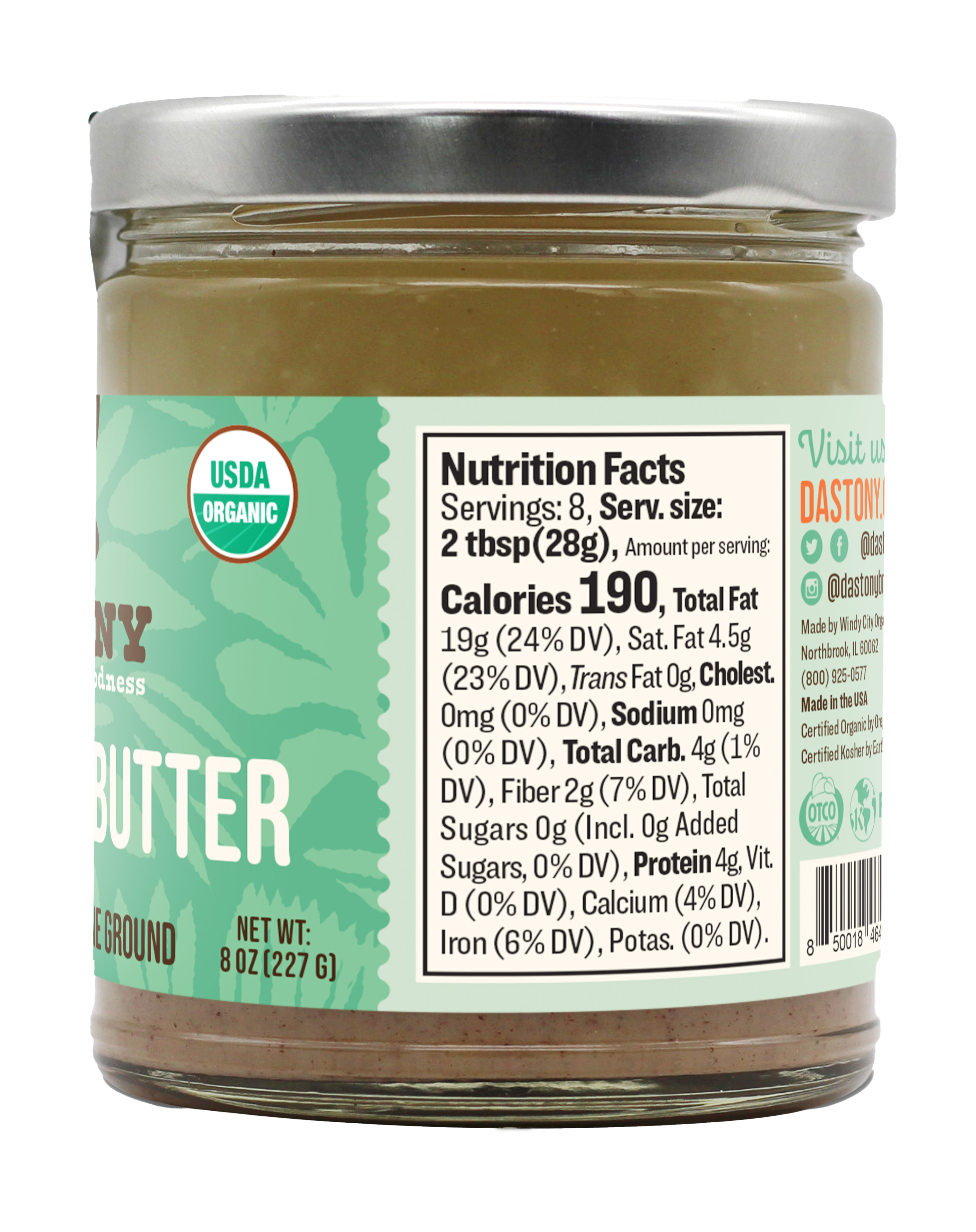 Windy City Organics - Wholesale Notenboter - Biologische Rauwe Paranotenboter3