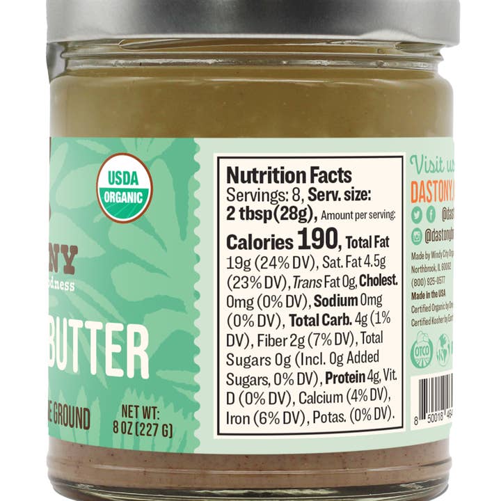 Windy City Organics - Wholesale Nut butter - Organic Raw Brazil Nut Butter3